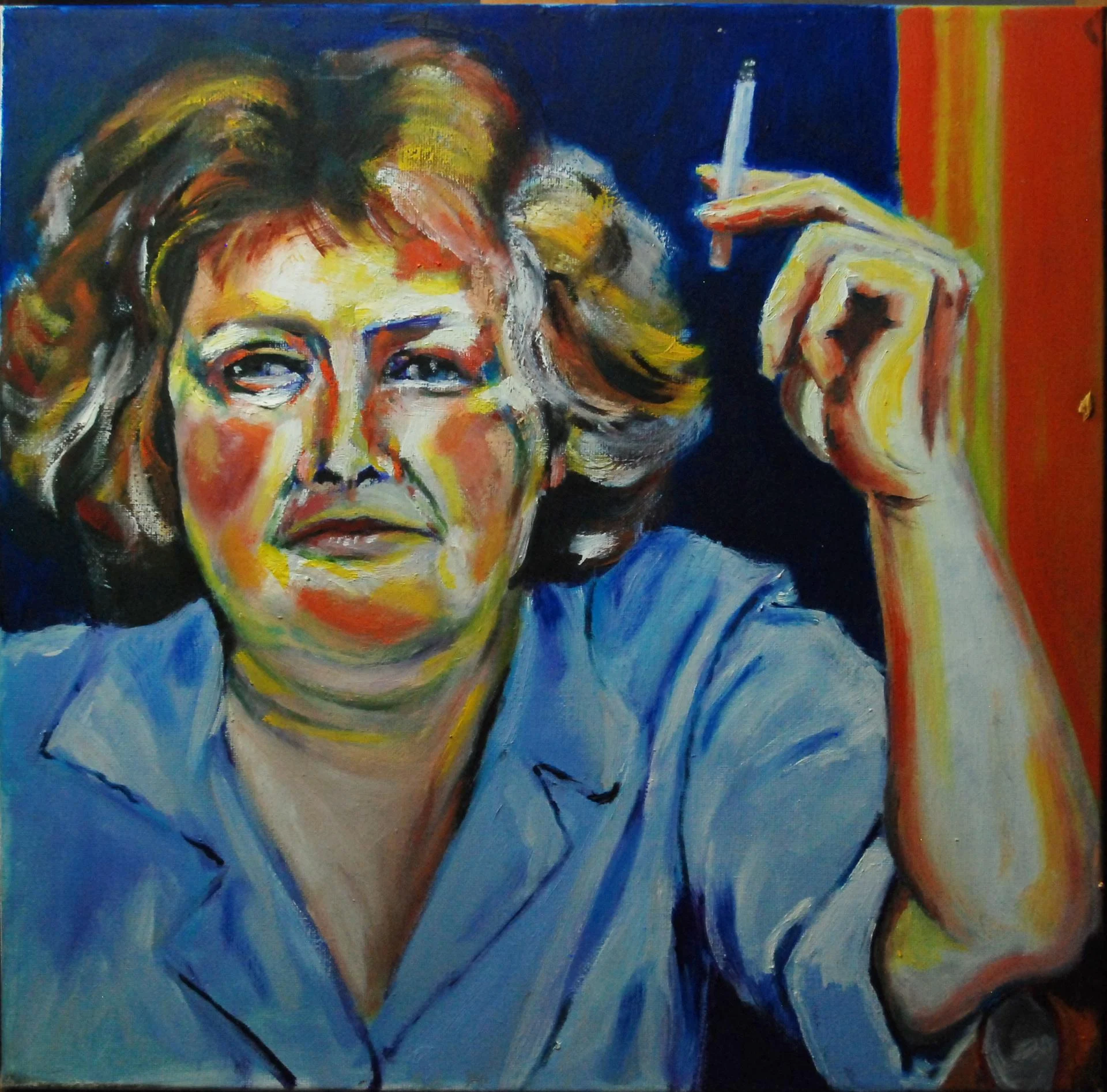 Cigarettebreak 40x40